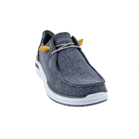 Mocasines Skechers zapatos Hombre modelo Arch Fit Gris 