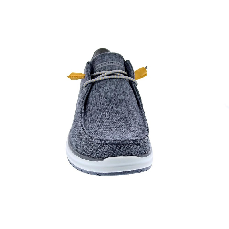 Mocasines Skechers zapatos Hombre modelo Arch Fit Gris 