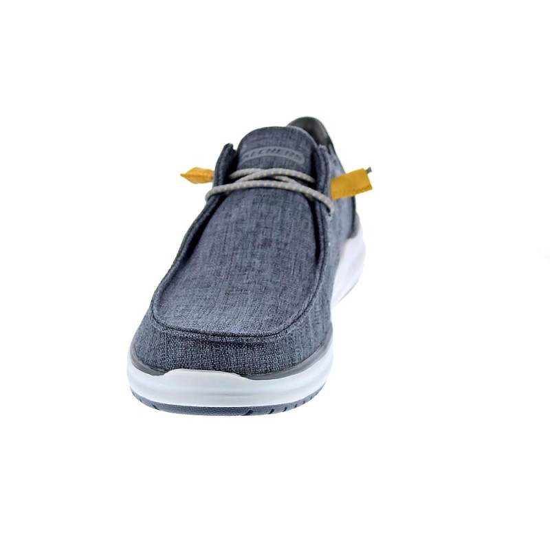 Mocasines Skechers zapatos Hombre modelo Arch Fit Gris 