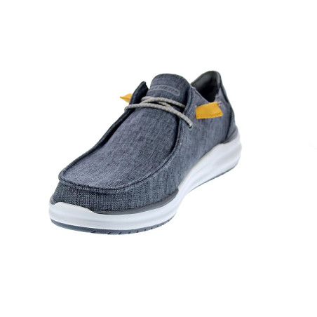 Mocasines Skechers zapatos Hombre modelo Arch Fit Gris 
