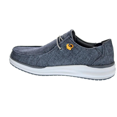 Mocasines Skechers zapatos Hombre modelo Arch Fit Gris 
