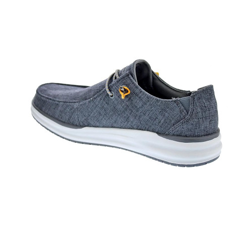Mocasines Skechers zapatos Hombre modelo Arch Fit Gris 