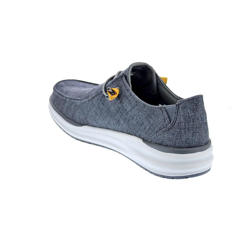 Mocasines Skechers zapatos Hombre modelo Arch Fit Gris 