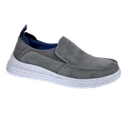 Mocasines Skechers zapatos Hombre modelo Moc Toe Gris Elástico 2