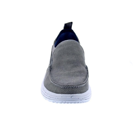 Mocasines Skechers zapatos Hombre modelo Moc Toe Gris Elástico