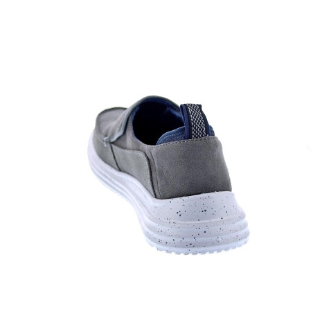 Mocasines Skechers zapatos Hombre modelo Moc Toe Gris Elástico
