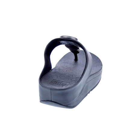 Sandalias FitFlop zapatos Mujer modelo Halo Metallic Negro 