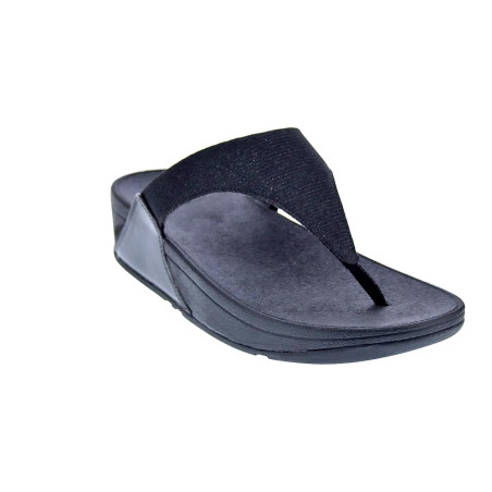Sandalias FitFlop zapatos Mujer modelo Lulu Shimmerlux Negro 