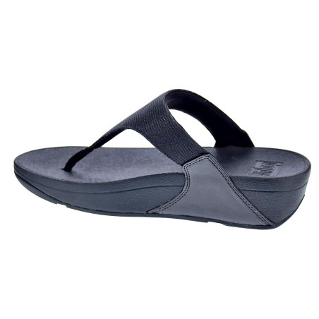 Sandalias FitFlop zapatos Mujer modelo Lulu Shimmerlux Negro 