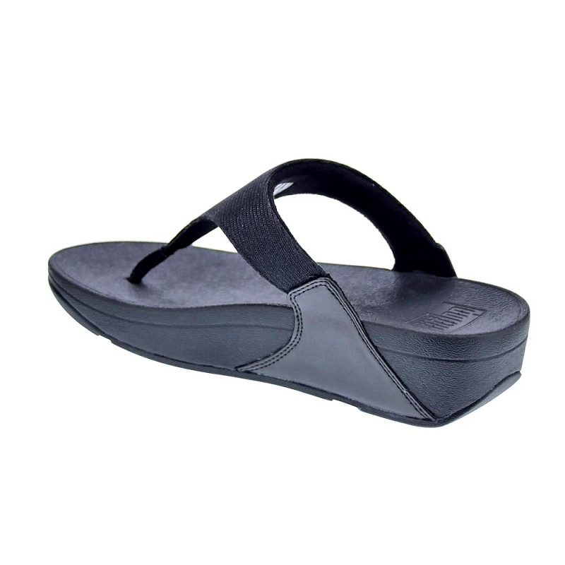 Sandalias FitFlop zapatos Mujer modelo Lulu Shimmerlux Negro 