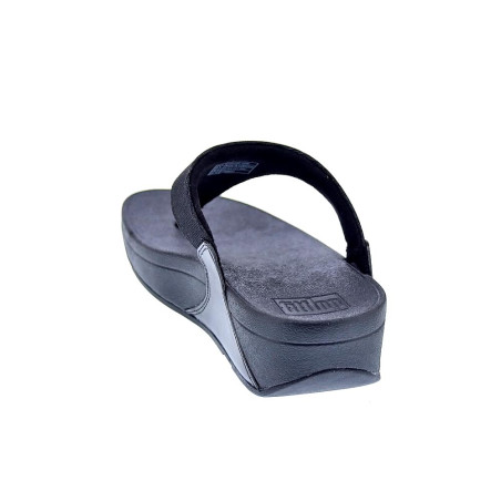 Sandalias FitFlop zapatos Mujer modelo Lulu Shimmerlux Negro 