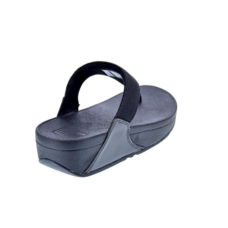 Sandalias FitFlop zapatos Mujer modelo Lulu Shimmerlux Negro 