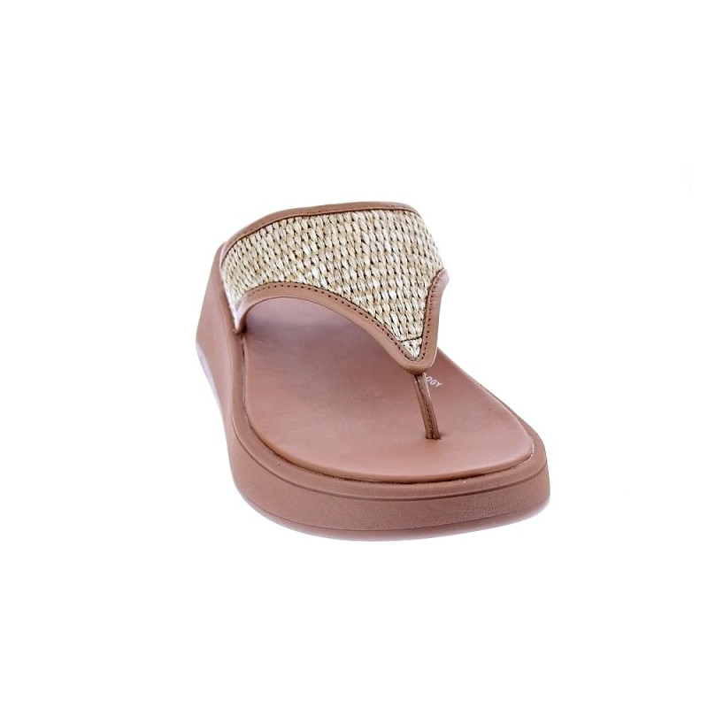 Sandalias FitFlop zapatos Mujer modelo Mode Wo Raf Marrón 