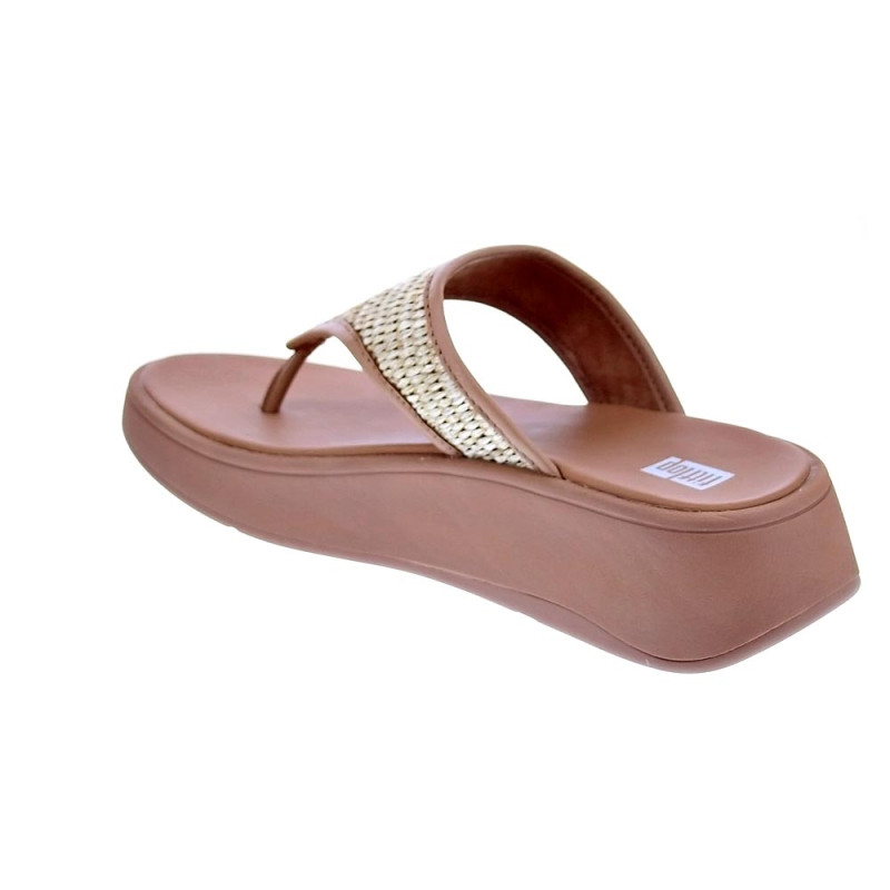 Sandalias FitFlop zapatos Mujer modelo Mode Wo Raf Marrón 