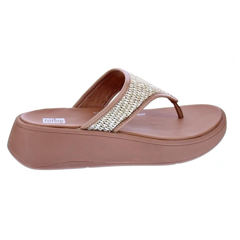Sandalias FitFlop zapatos Mujer modelo Mode Wo Raf Marrón 