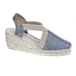 Alpargatas Toni Pons zapatos Mujer modelo Tritonq Gris  2