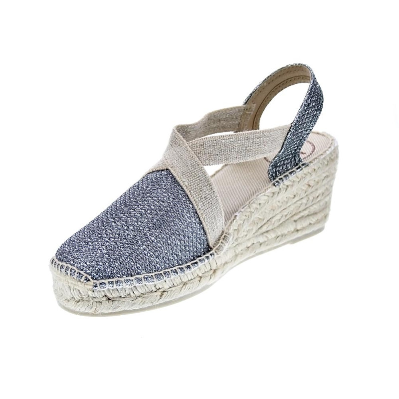Alpargatas Toni Pons zapatos Mujer modelo Tritonq Gris 