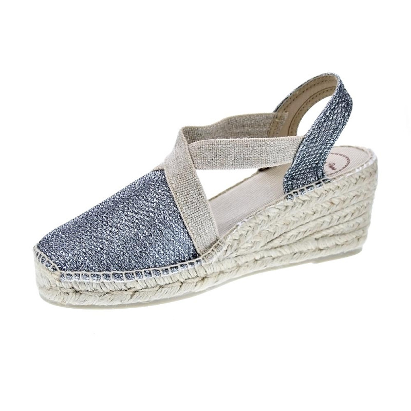 Alpargatas Toni Pons zapatos Mujer modelo Tritonq Gris 
