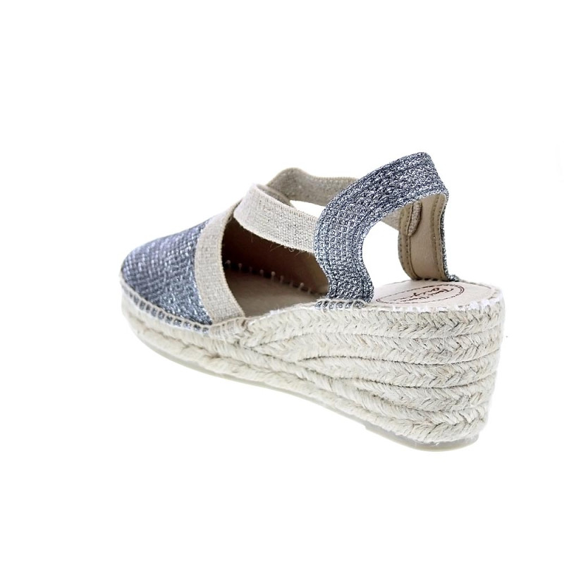 Alpargatas Toni Pons zapatos Mujer modelo Tritonq Gris 