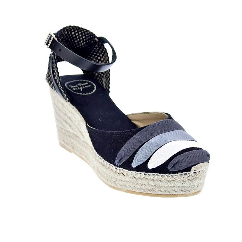 Alpargatas Toni Pons zapatos Mujer modelo Lola Ne Negro 
