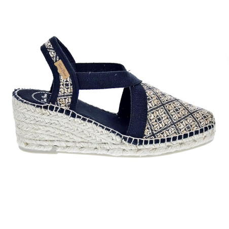 Alpargatas Toni Pons zapatos Mujer modelo Terra Negro 