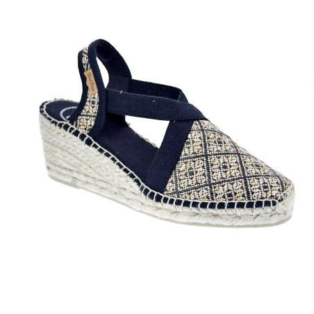 Alpargatas Toni Pons zapatos Mujer modelo Terra Negro 