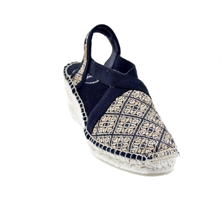 Alpargatas Toni Pons zapatos Mujer modelo Terra Negro 