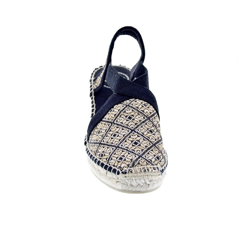 Alpargatas Toni Pons zapatos Mujer modelo Terra Negro 