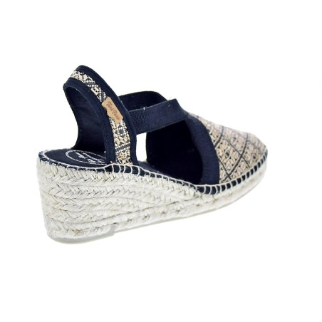 Alpargatas Toni Pons zapatos Mujer modelo Terra Negro 