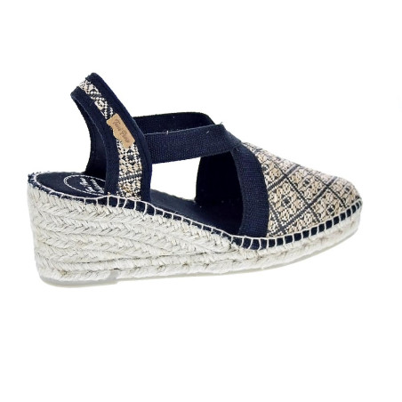 Alpargatas Toni Pons zapatos Mujer modelo Terra Negro 