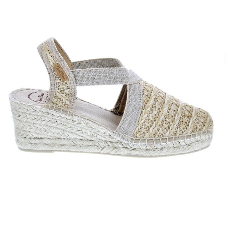 Alpargatas Toni Pons zapatos Mujer modelo Terra Beige 