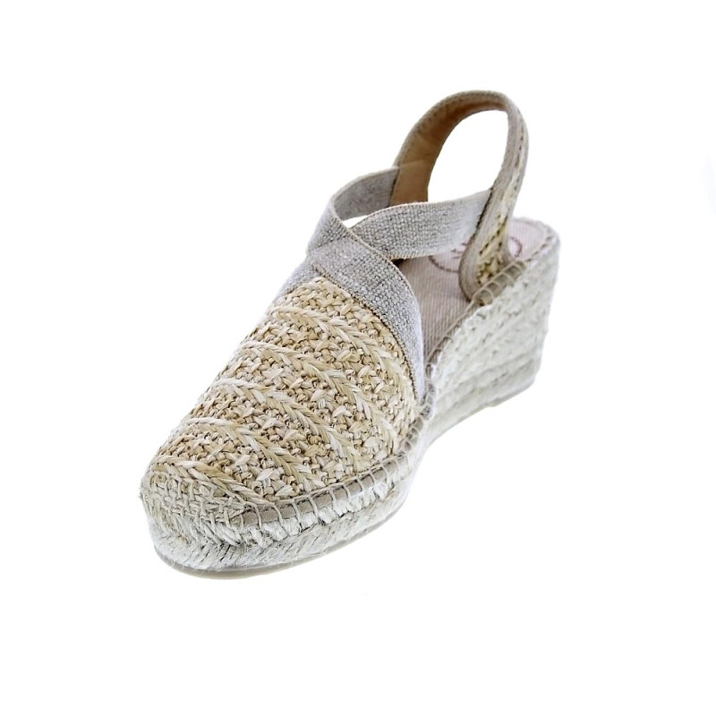 Alpargatas Toni Pons zapatos Mujer modelo Terra Beige 