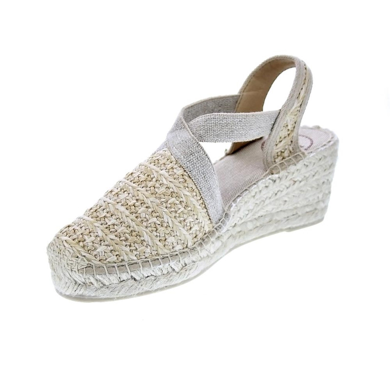 Alpargatas Toni Pons zapatos Mujer modelo Terra Beige 