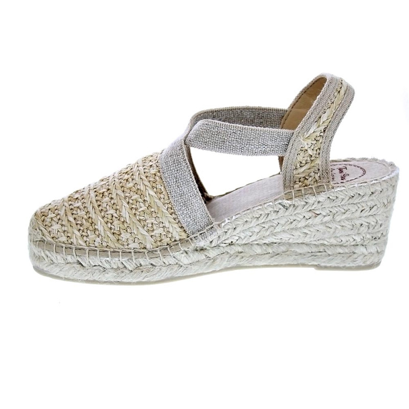 Alpargatas Toni Pons zapatos Mujer modelo Terra Beige 