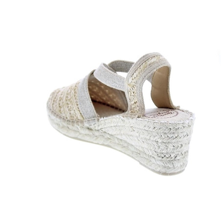 Alpargatas Toni Pons zapatos Mujer modelo Terra Beige 