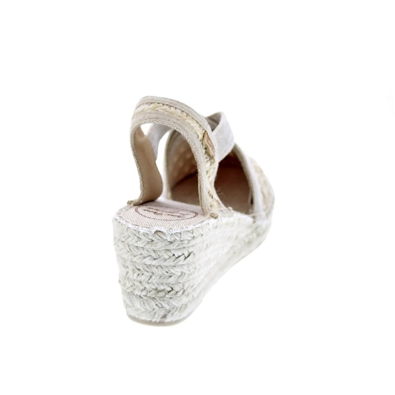 Alpargatas Toni Pons zapatos Mujer modelo Terra Beige 