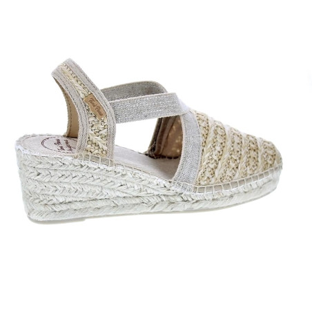 Alpargatas Toni Pons zapatos Mujer modelo Terra Beige 