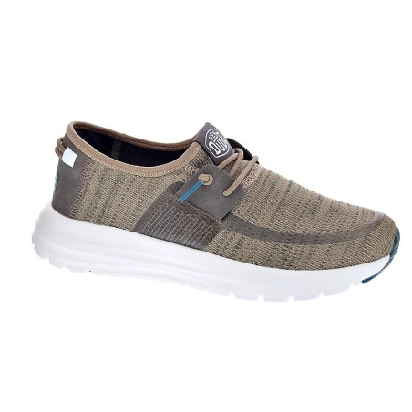 Mocasines Hey Dude zapatos Hombre modelo Sirocco Beige 