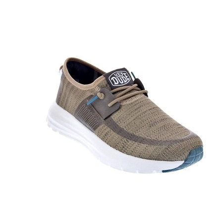 Mocasines Hey Dude zapatos Hombre modelo Sirocco Beige 