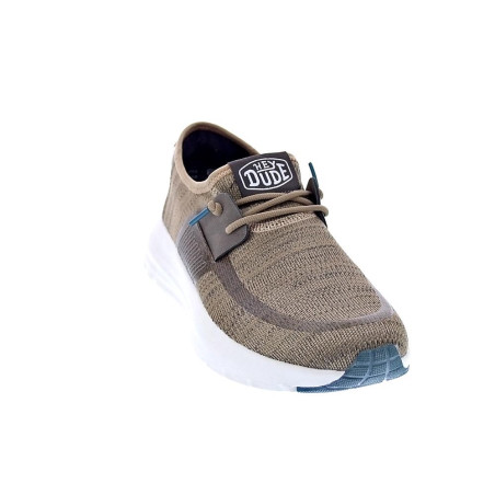 Mocasines Hey Dude zapatos Hombre modelo Sirocco Beige 