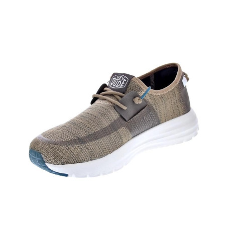 Mocasines Hey Dude zapatos Hombre modelo Sirocco Beige 