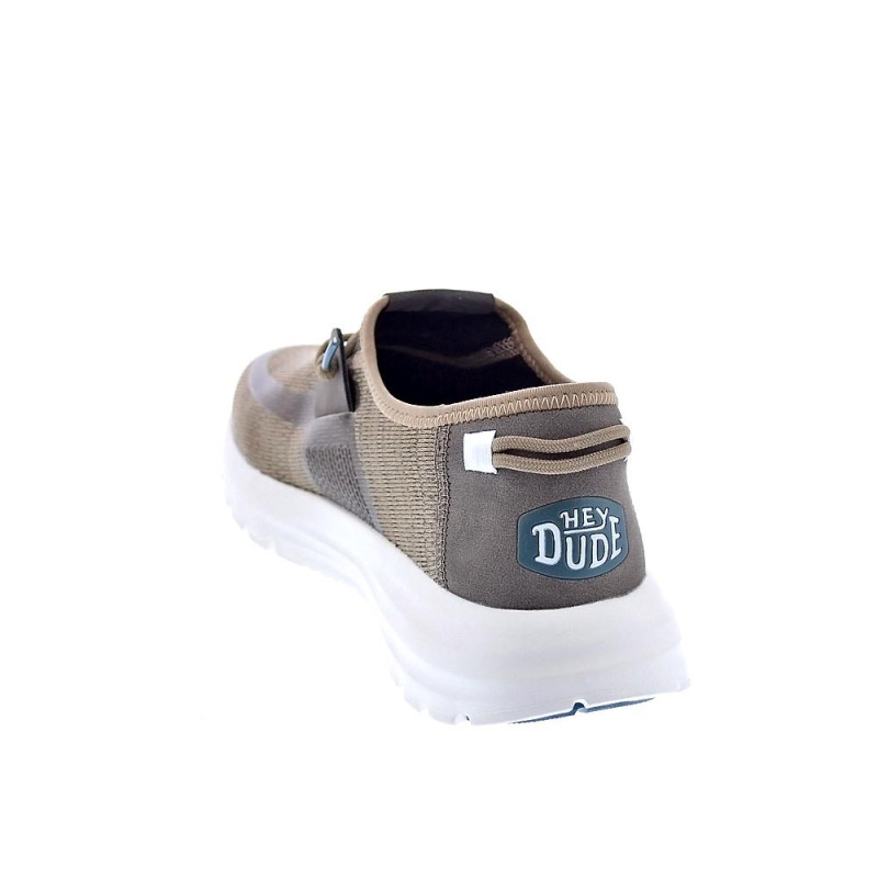Mocasines Hey Dude zapatos Hombre modelo Sirocco Beige 