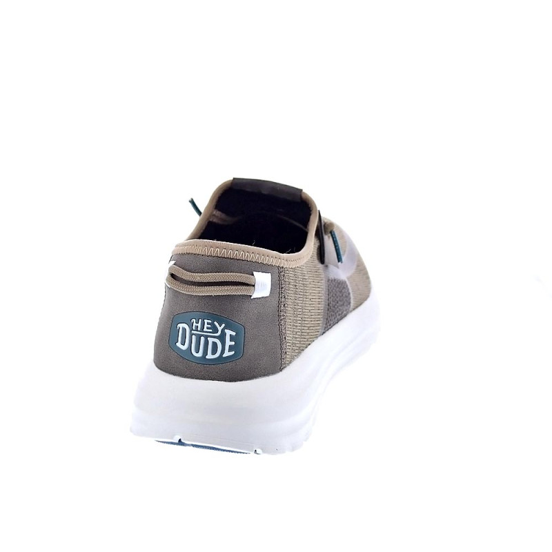 Mocasines Hey Dude zapatos Hombre modelo Sirocco Beige 