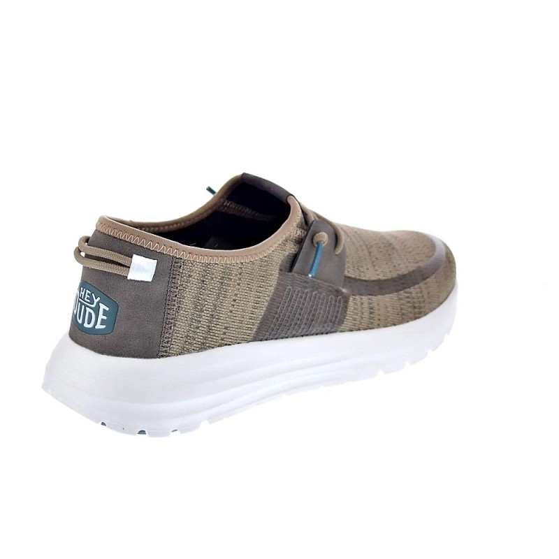 Mocasines Hey Dude zapatos Hombre modelo Sirocco Beige 