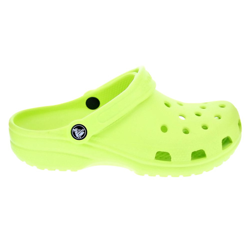 Zuecos Crocs zapatos Mujer modelo Classic Verde 