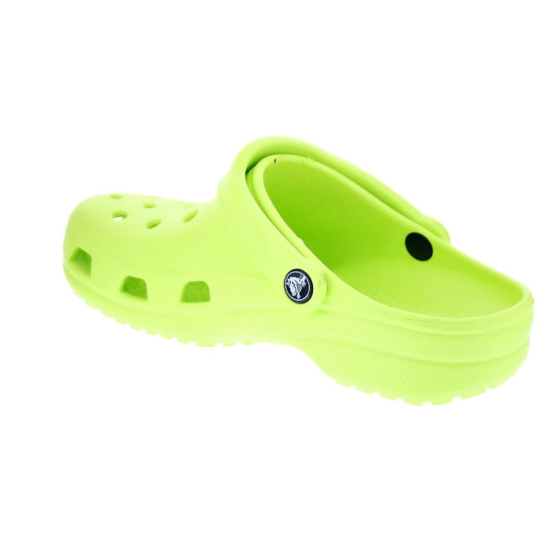 Zuecos Crocs zapatos Mujer modelo Classic Verde 