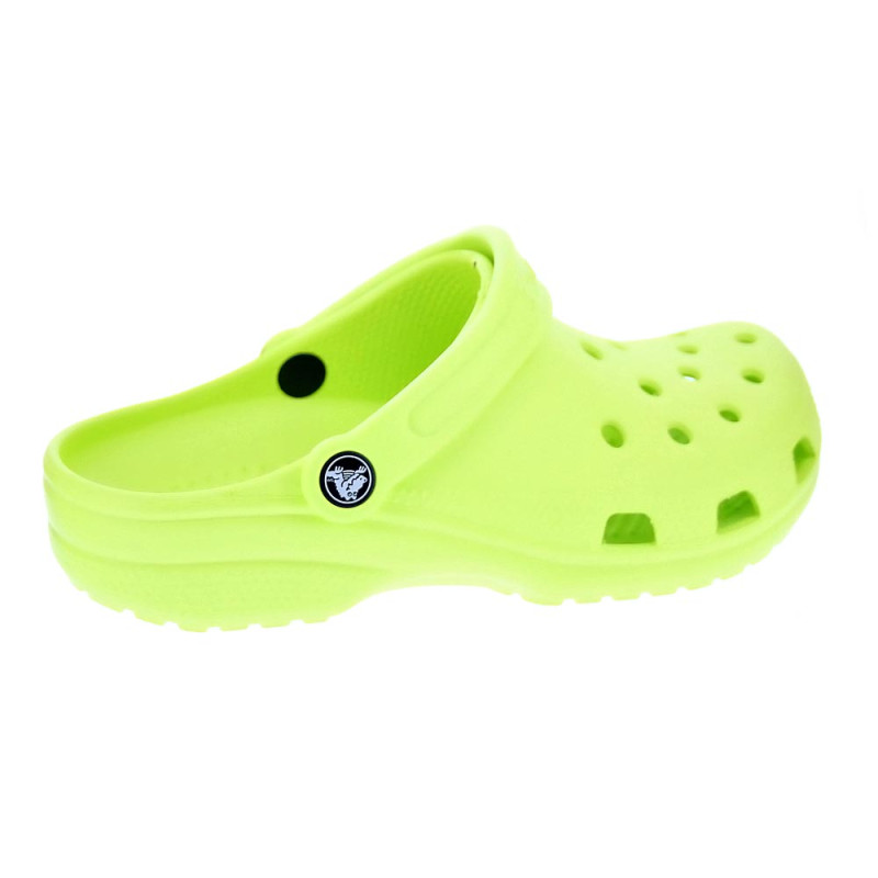 Zuecos Crocs zapatos Mujer modelo Classic Verde 