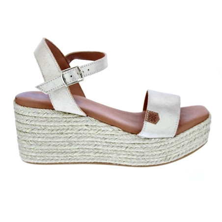 Sandalias Popa zapatos Mujer modelo Camerun Beige 