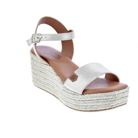 Sandalias Popa zapatos Mujer modelo Camerun Beige 