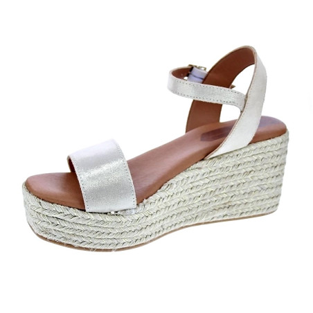 Sandalias Popa zapatos Mujer modelo Camerun Beige 